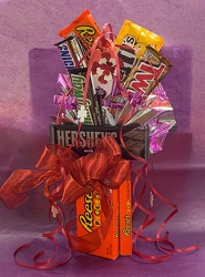 Candy Bouquet From Rogue River Florist, Grant's Pass Flower Delivery